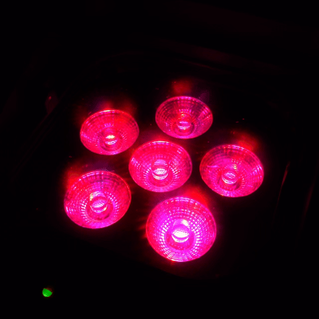 SHEHDS Беспроводной аккумуляторный светодиодный uplight Par-свет 6x18 Вт 6in1 RGBAW+UV с пультом ДУ