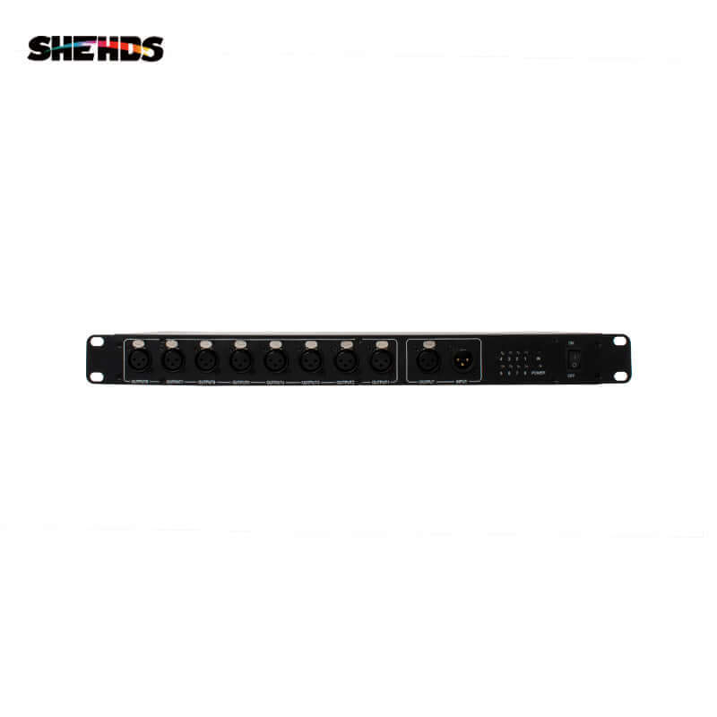 RDM распределитель 8-канальный для сценического освещения DMX512
