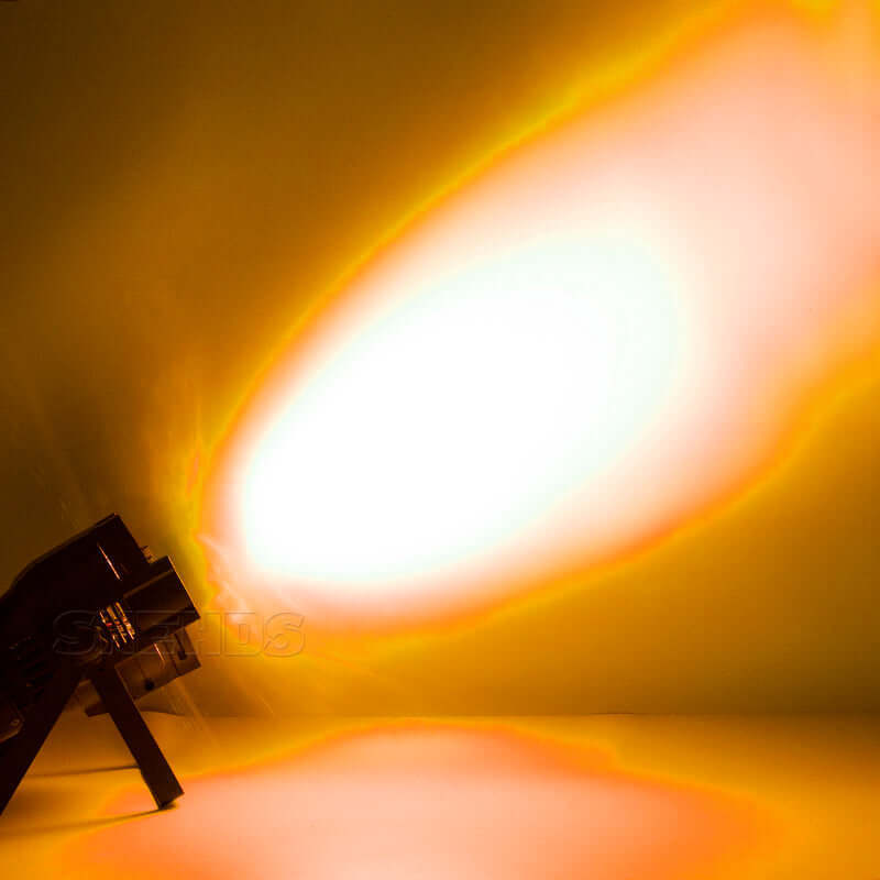 SHEHDS Мини светодиодный Par-свет 7x18 Вт 6in1 RGBWA+UV алюминиевый сплав