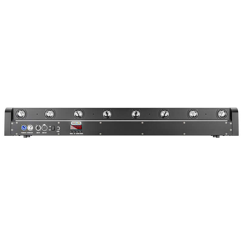 SHEHDS Светодиодный подвесной прожектор Beam 8x12 Вт RGBW для свадьбы и DJ-шоу