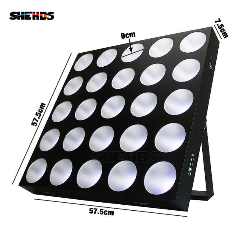 SHEHDS Светодиодный матричный блайндер 25x30 Вт RGBW