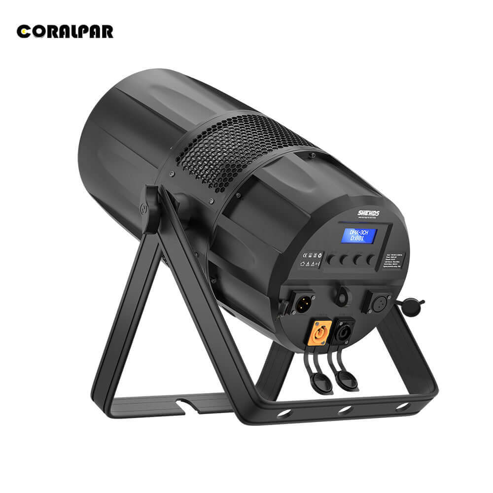 CORALPAR Водонепроницаемый тёплый белый светодиодный COB-свет 300 Вт зум и Wash Par-свет
