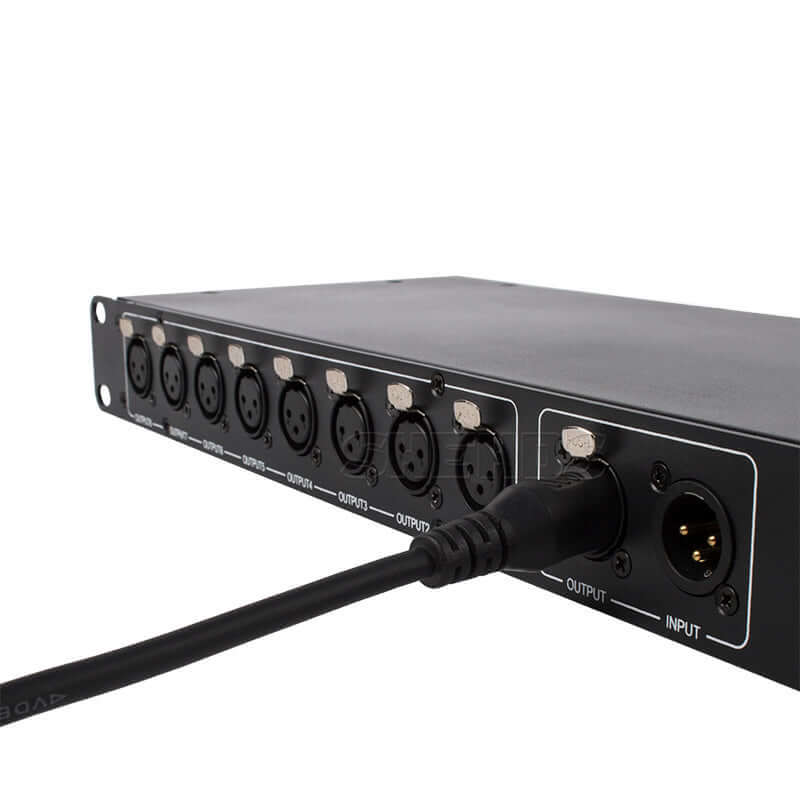 RDM распределитель 8-канальный для сценического освещения DMX512