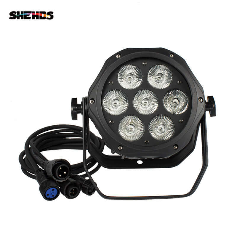 SHEHDS Водонепроницаемый светодиодный Par-свет 7x12 Вт RGBW / 7x18 RGBWA+UV