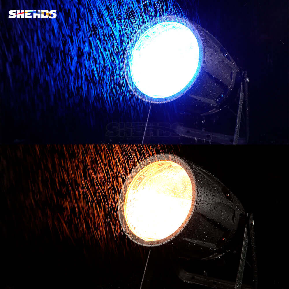 SHEHDS IP65 Водонепроницаемый светодиодный зум и Wash COB Par-свет 300 Вт RGBW 4in1