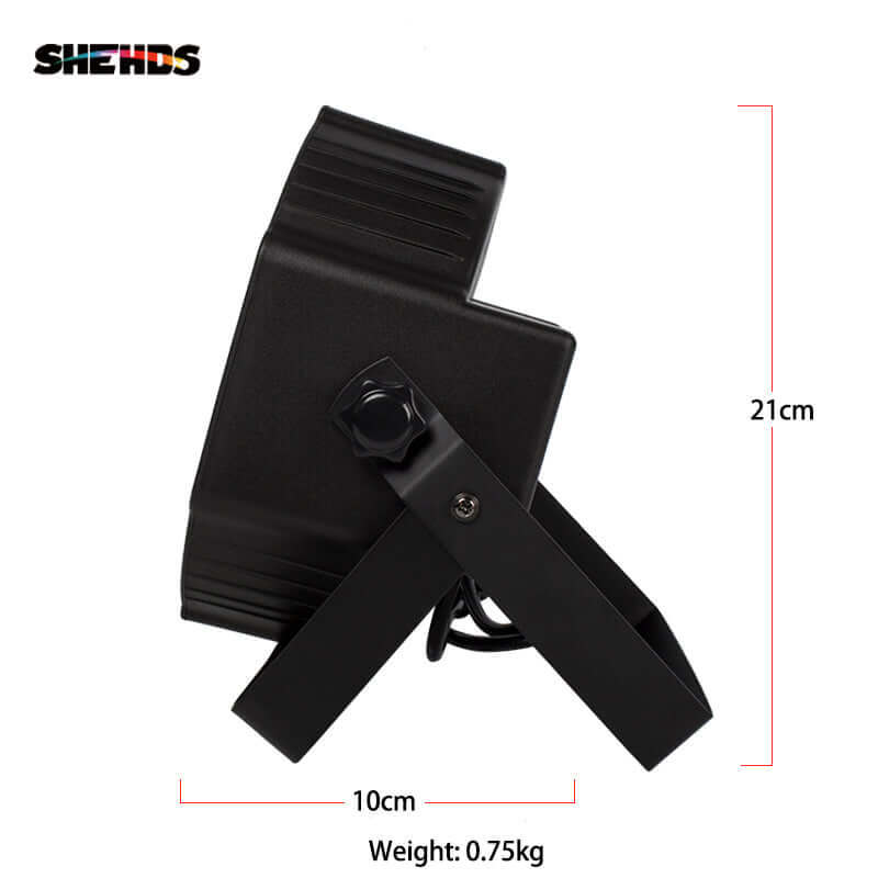 SHEHDS Светодиодный Par-свет 7x12 Вт RGBW для церкви и свадьбы