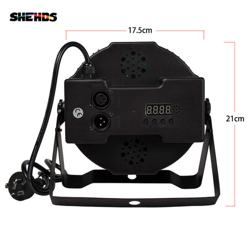 SHEHDS Светодиодный Par-свет 7x12 Вт RGBW для церкви и свадьбы
