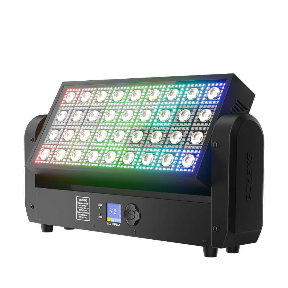 SHEHDS Светодиодный стробоскоп 200 Вт 36 LED 5050RGB 0.3 Вт Wash подвесной для DJ