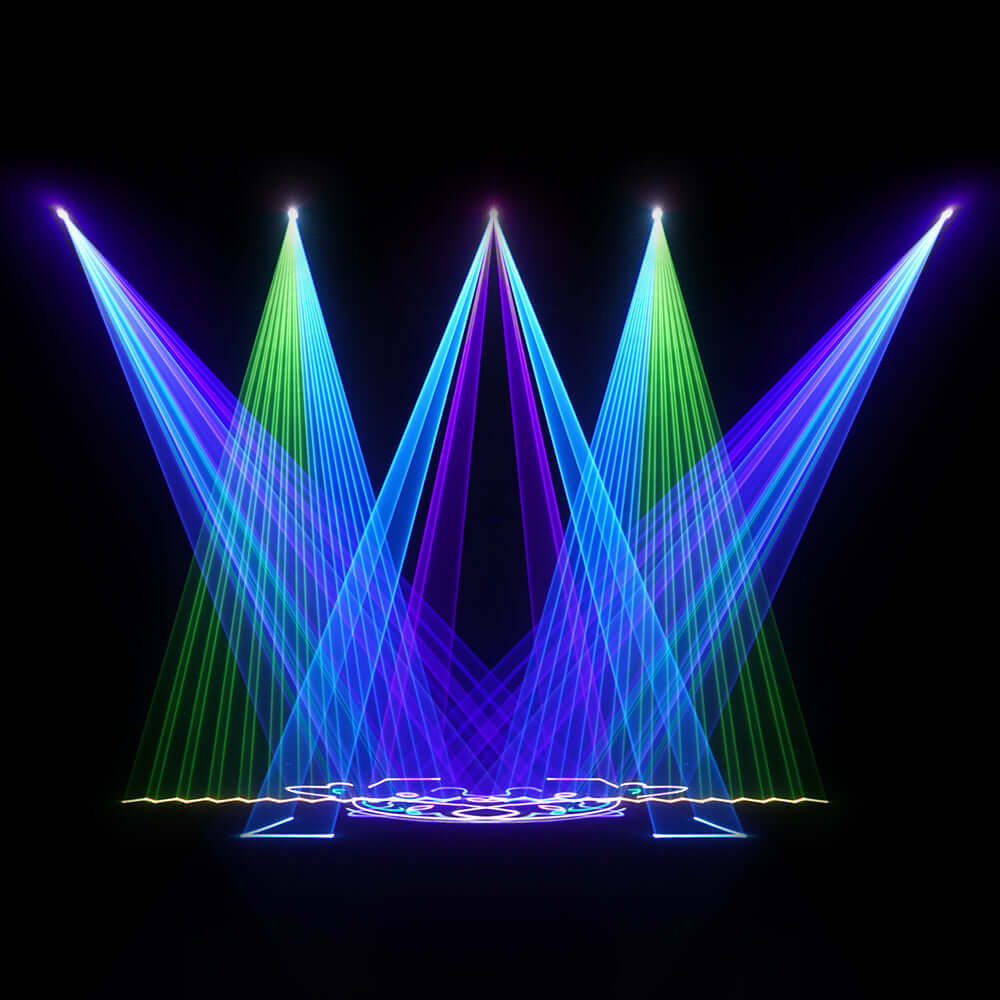 Constellaser Управляемый через приложение водонепроницаемый лазерный свет анимации 6 Вт RGB, аккумуляторный, цельный корпус