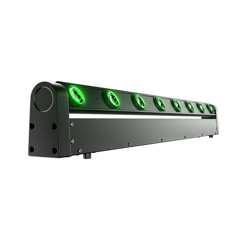 SHEHDS Светодиодный подвесной прожектор Beam 8x12 Вт RGBW для свадьбы и DJ-шоу