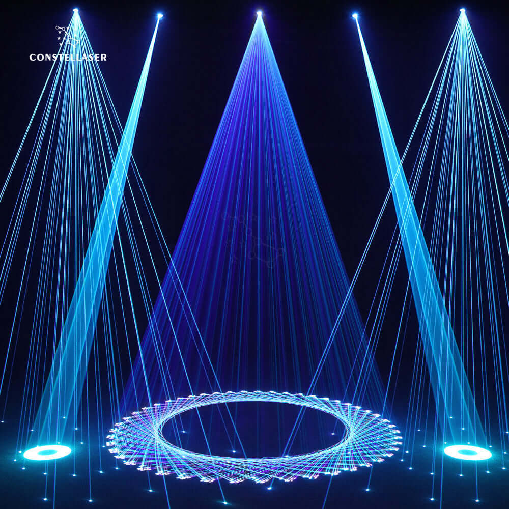 Constellaser Управляемый через приложение лазерный сканер подвесной 6 Вт RGB