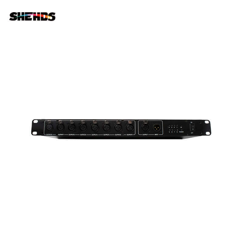 RDM распределитель 8-канальный для сценического освещения DMX512