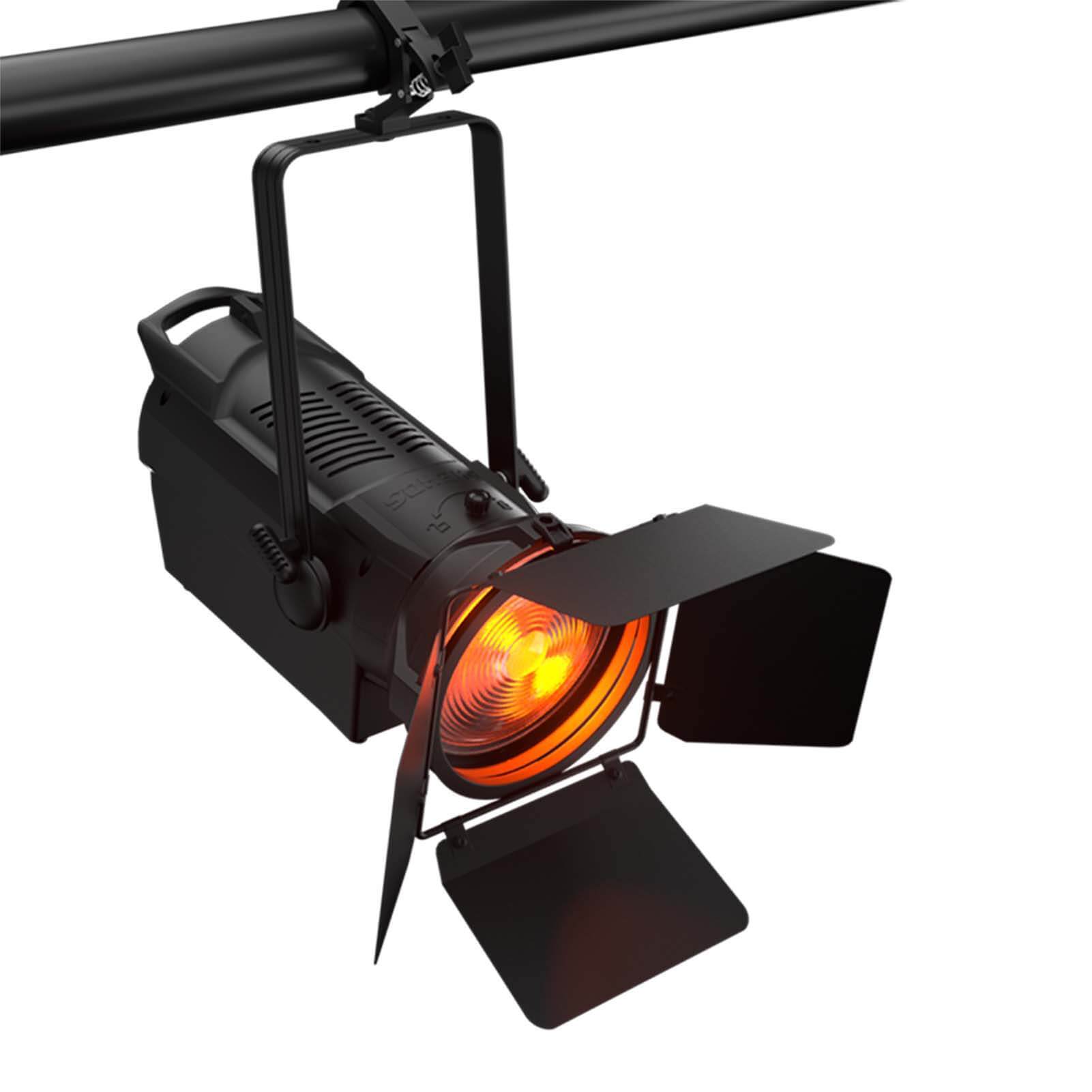 SHEHDS Прожектор Fresnel 250/350 Вт RGBWAUV/RGBLAC/RGBW/RGBL/тёплый+холодный белый со шторками и стробоскопом Pulse