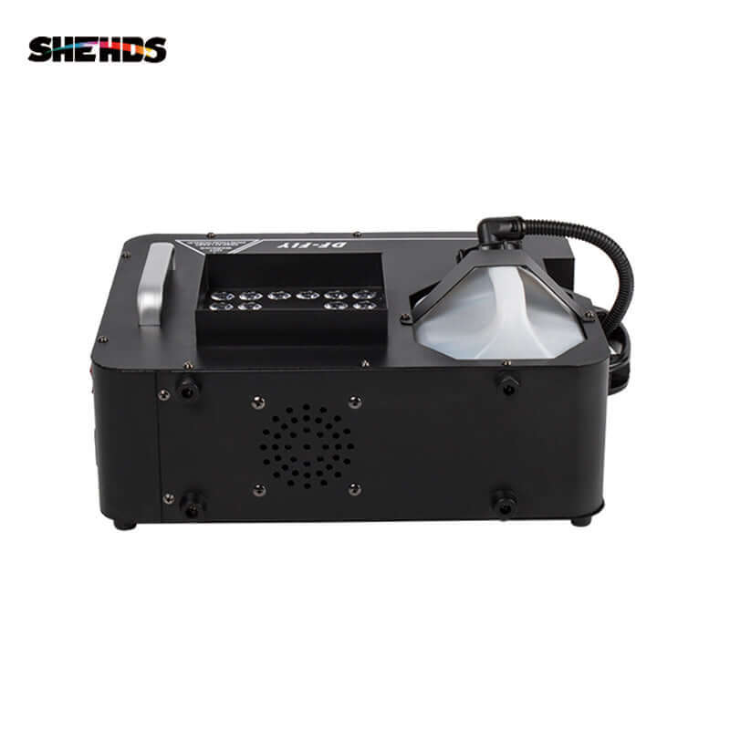 SHEHDS Дымовая машина 1500 Вт с 24x9 Вт RGB светодиодами