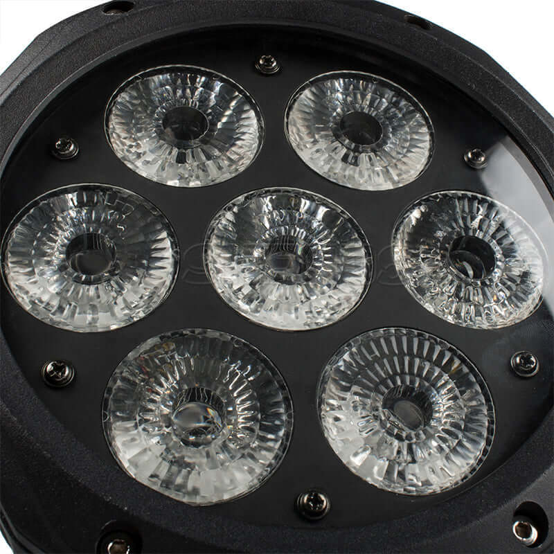 SHEHDS Водонепроницаемый светодиодный Par-свет 7x12 Вт RGBW / 7x18 RGBWA+UV