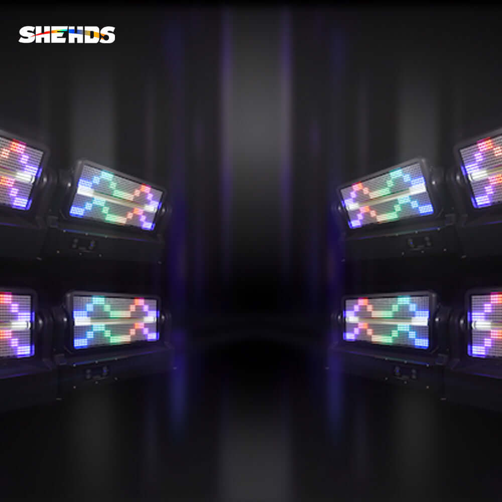 CoralPar IP65 Водонепроницаемый светодиодный стробоскоп подвесной 1000 Вт RGB