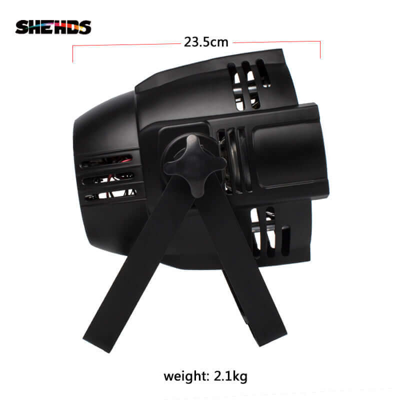 SHEHDS Светодиодный COB Blinder Par 200 Вт RGBWA+UV 6in1 со шторками