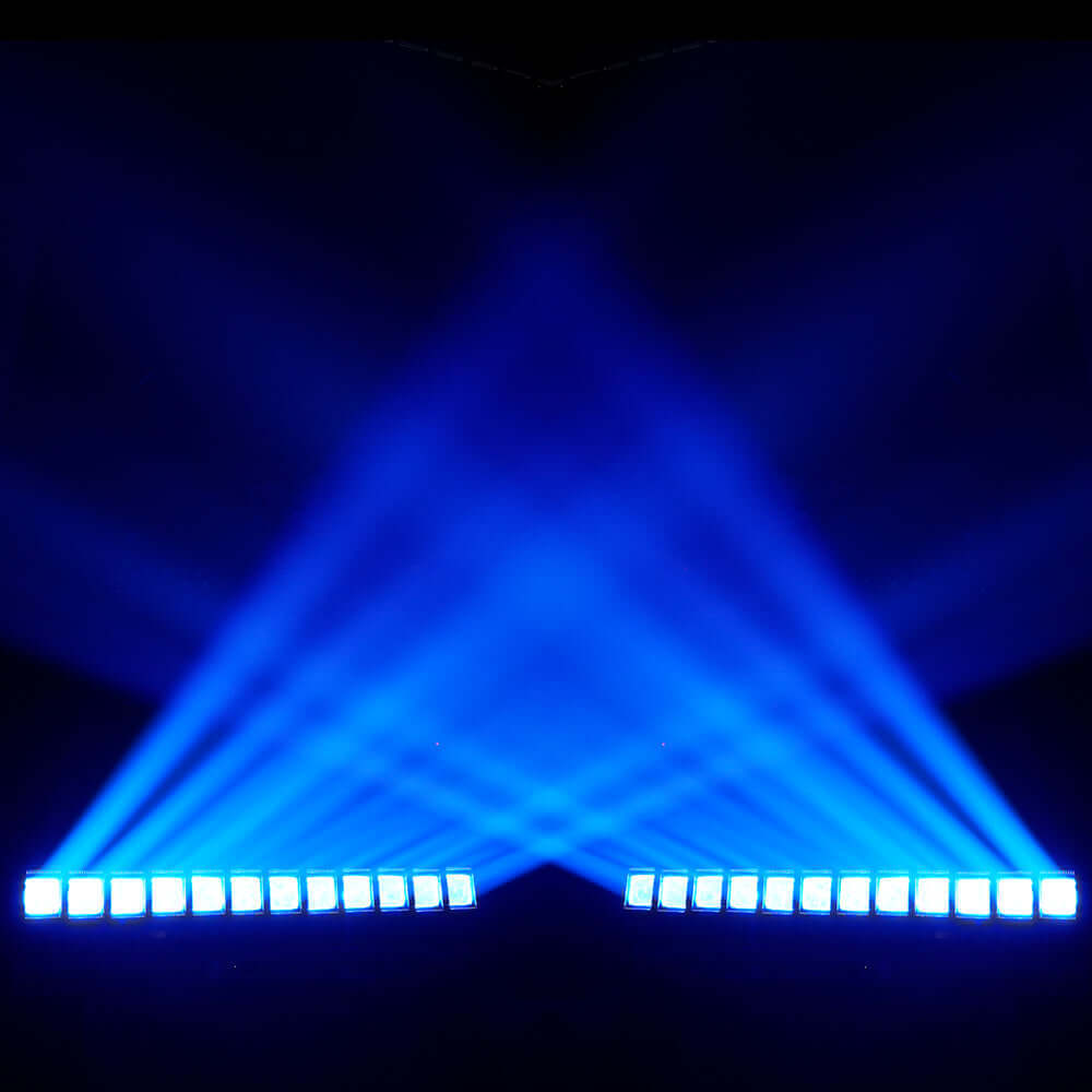 GalaxyJet Светодиодный подвесной волновой бар 12x60 Вт RGBW 12 Beam и Wash