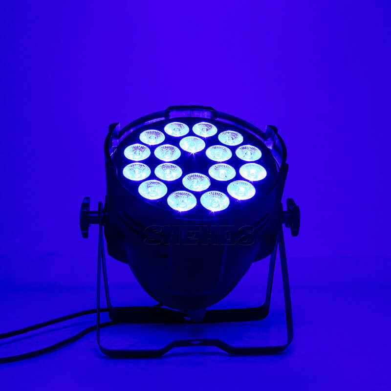 SHEHDS Большой алюминиевый светодиодный Par-свет 18x12 Вт RGBW / 18x18 Вт RGBWA+UV 6in1