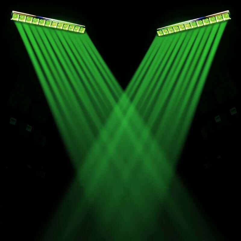 GalaxyJet Светодиодный подвесной прожектор зум Beam 12x40 Вт RGBW | пиксельное управление малошумный для DJ, клуба, бара, шоу, театра