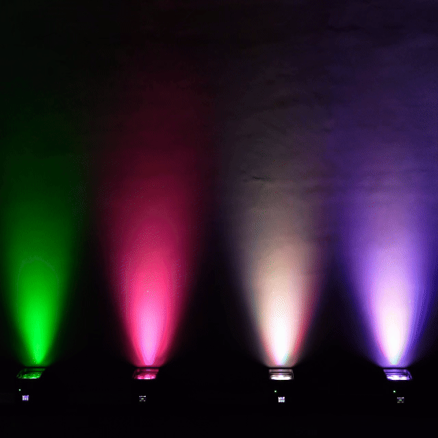 SHEHDS Беспроводной аккумуляторный светодиодный uplight Par-свет 6x18 Вт 6in1 RGBAW+UV с пультом ДУ