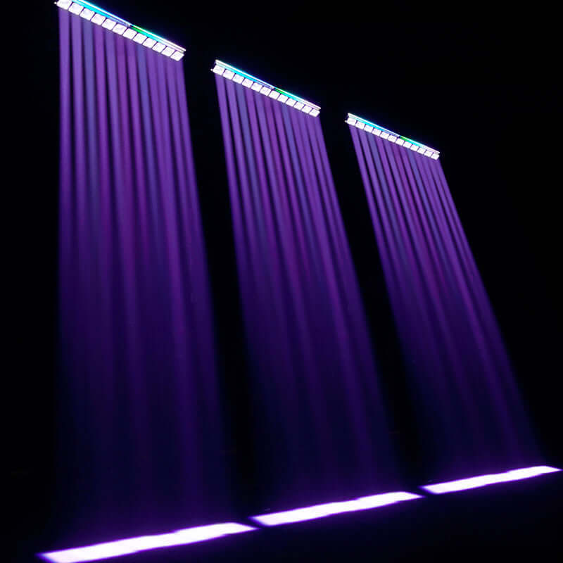 GalaxyJet Светодиодный подвесной прожектор зум Beam 12x40 Вт RGBW | пиксельное управление малошумный для DJ, клуба, бара, шоу, театра