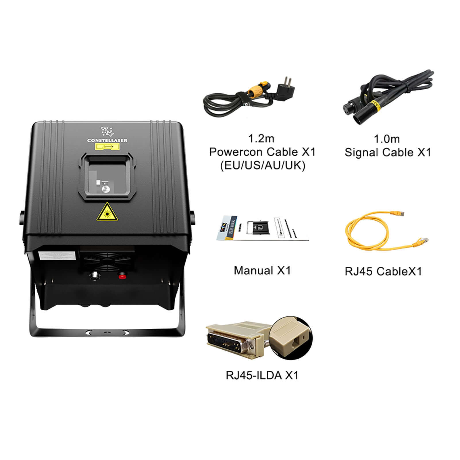 Constellaser Управляемый через приложение лазерный сканер анимации 6 Вт RGB серия