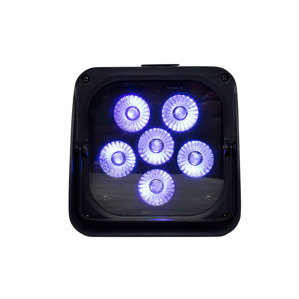 SHEHDS Беспроводной аккумуляторный светодиодный uplight Par-свет 6x18 Вт 6in1 RGBAW+UV с пультом ДУ