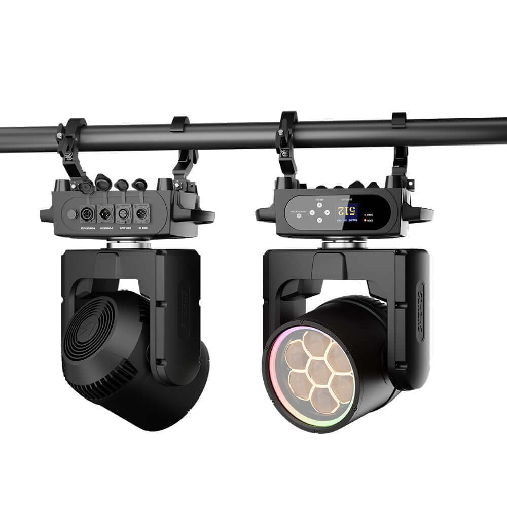 JMS WEBB Водонепроницаемый светодиодный подвесной прожектор Bee Eye 7x40 Вт RGBW/RGBL/RGBLAC зум Wash