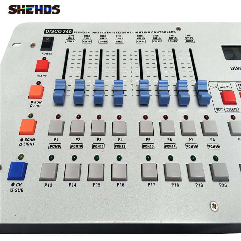 SHEHDS Пульт DMX 240A для сценического освещения
