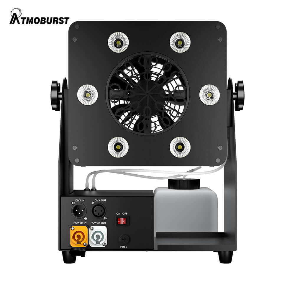 SHEHDS Пузырьковая машина ATMOBURST 90 Вт со светодиодным эффектом 6x4 Вт RGBW
