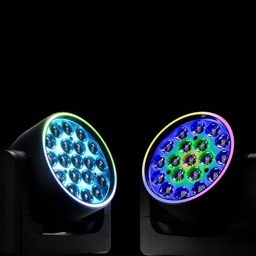 ОБНОВЛЁННЫЙ SHEHDS Светодиодный подвесной прожектор 19x15/20/25 Вт Beam Wash зум