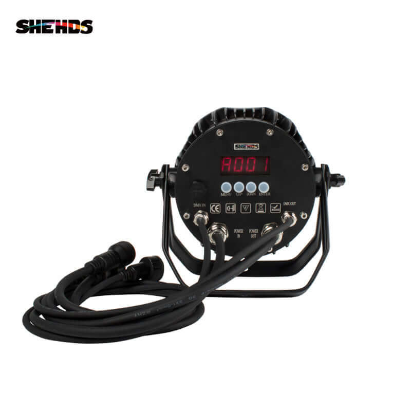SHEHDS Водонепроницаемый светодиодный Par-свет 7x12 Вт RGBW / 7x18 RGBWA+UV