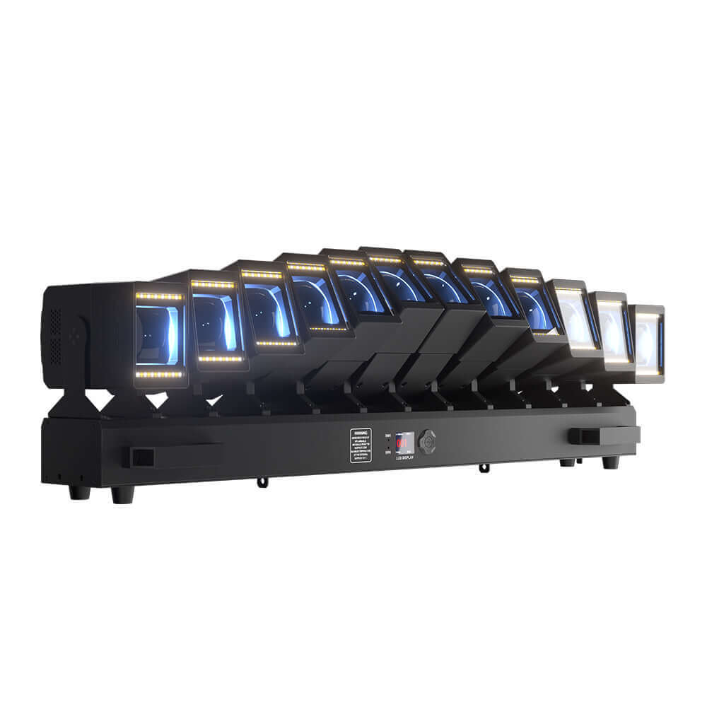 GalaxyJet Светодиодный подвесной волновой бар 12x60 Вт RGBW 12 Beam и Wash