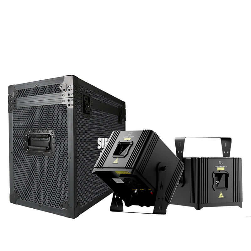 Constellaser Управляемый через приложение водонепроницаемый лазерный свет анимации 6 Вт RGB, аккумуляторный, цельный корпус