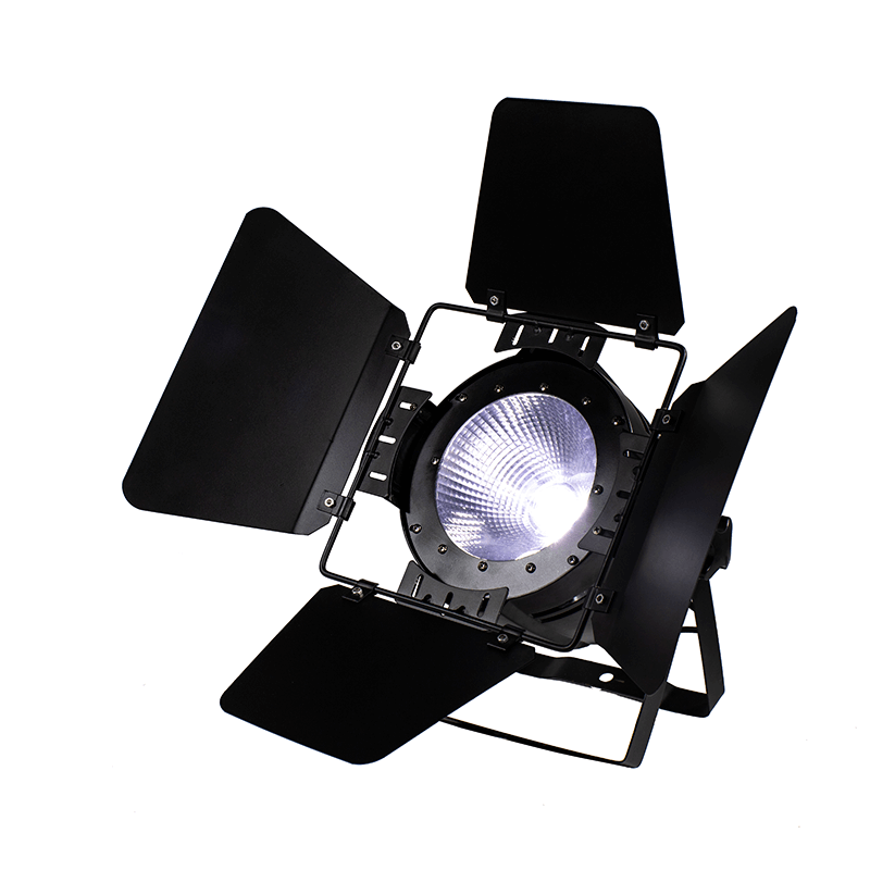 SHEHDS Светодиодный COB Blinder Par 200 Вт RGBWA+UV 6in1 со шторками