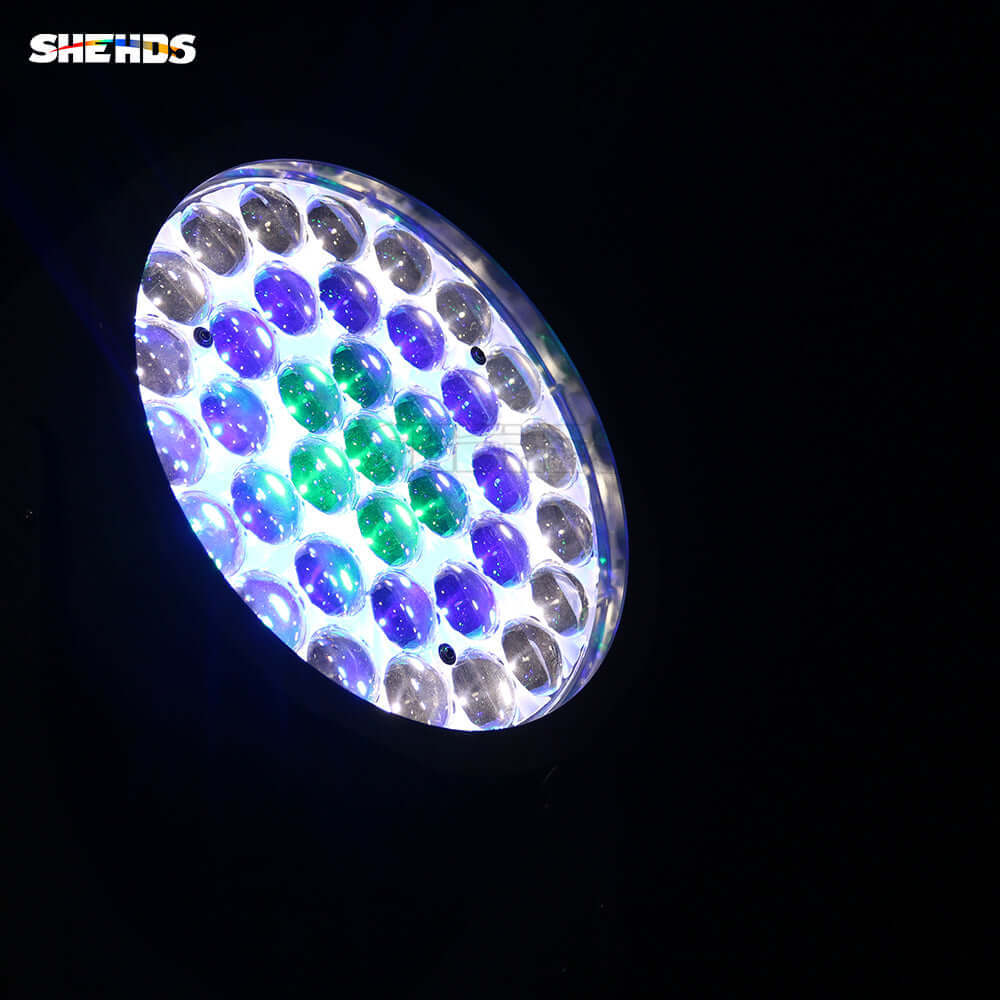 SHEHDS Мини светодиодный Wash подвесной прожектор 37x15 Вт RGBW с эффектом зума