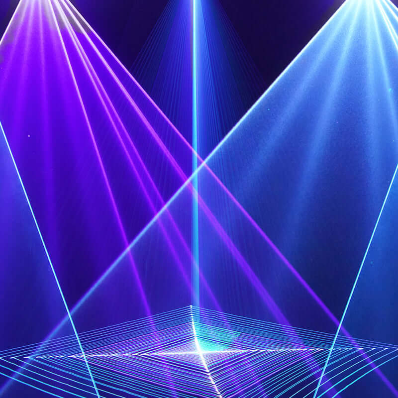 Constellaser Управляемый через приложение лазерная анимация полупроводниковый свет 6 Вт RGB с DMX512, ILDA и RJ45 Art-Net разъёмом