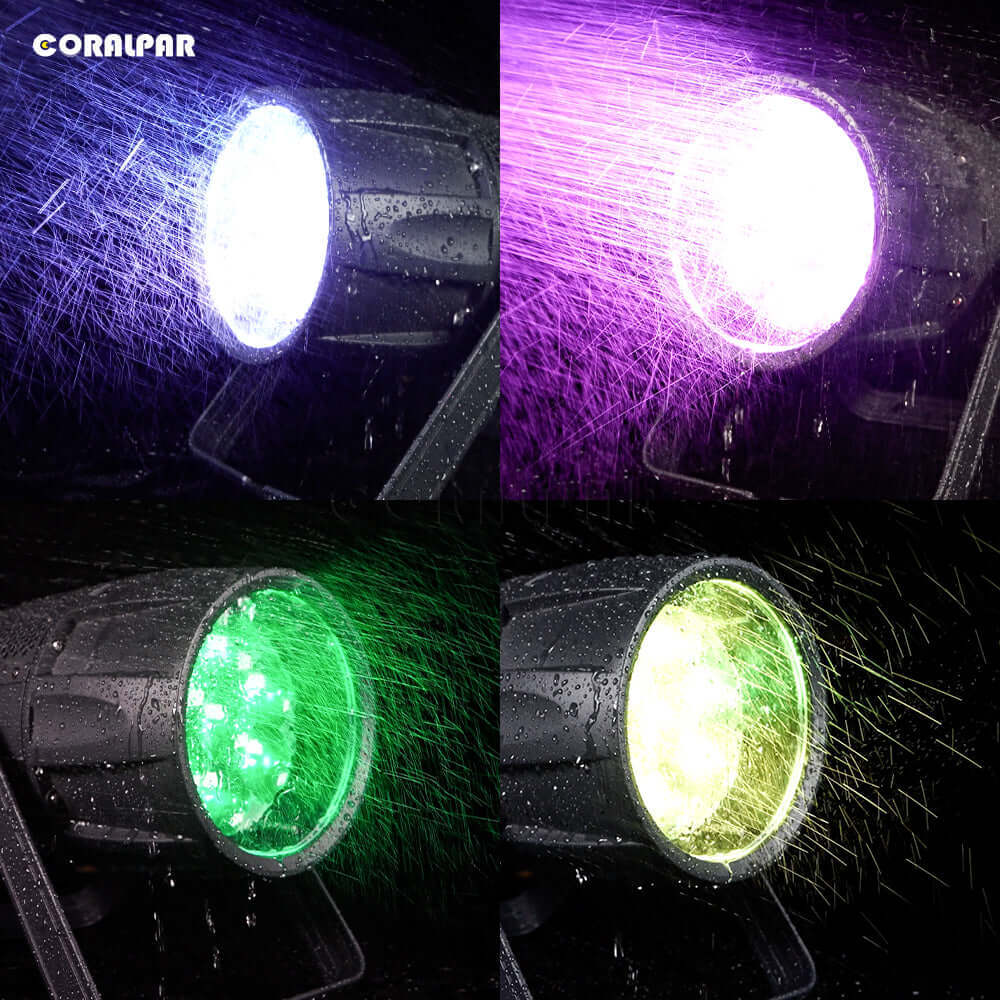 CORALPAR IP65 Водонепроницаемый светодиодный зум и Wash Bee Eye Par-свет 7x40 Вт RGBW 4in1