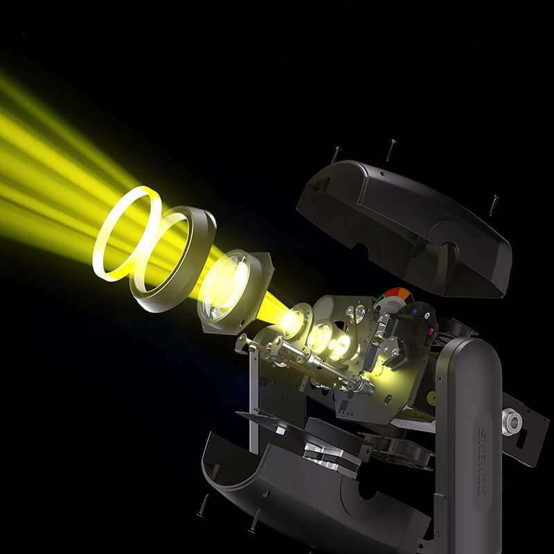 GalaxyJet Светодиодный подвесной прожектор 200/300 Вт Beam / Beam и Wash и Gobo 3in1