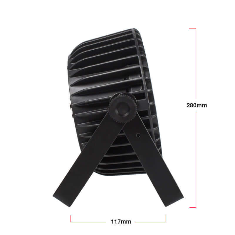 SHEHDS Алюминиевый плоский светодиодный Par-свет 18x18 Вт DMX512 DJ Par Cans Wash