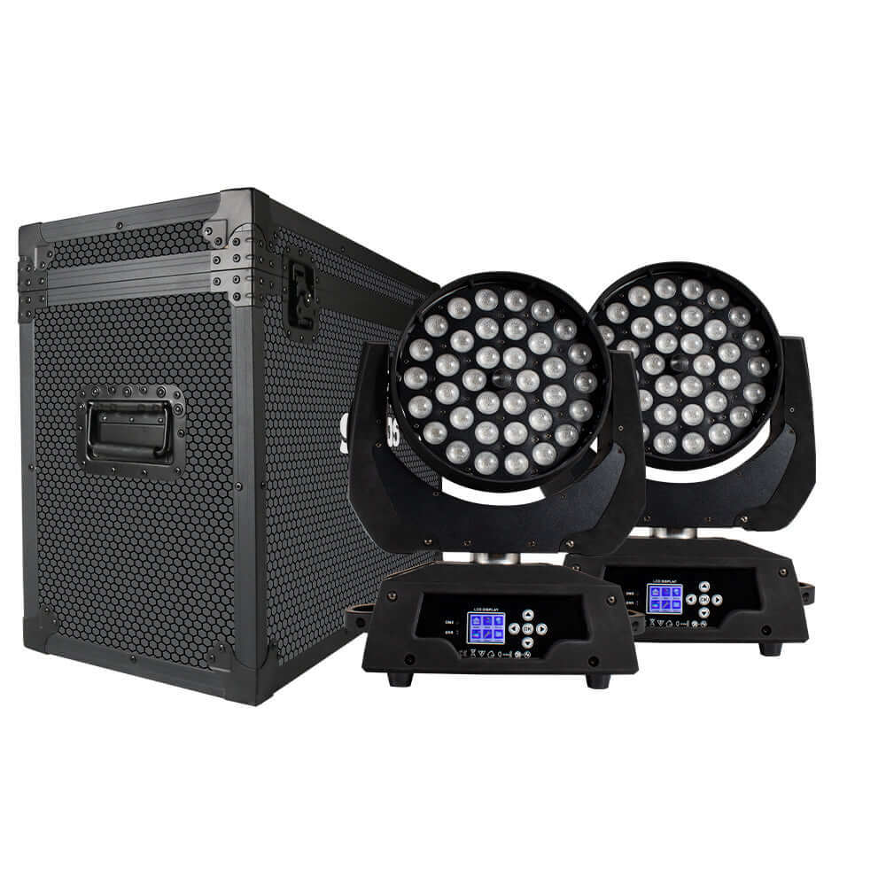 SHEHDS Подвесной прожектор зум и Wash 36x18 Вт RGBWA+UV для DJ, ночного клуба, свадьбы