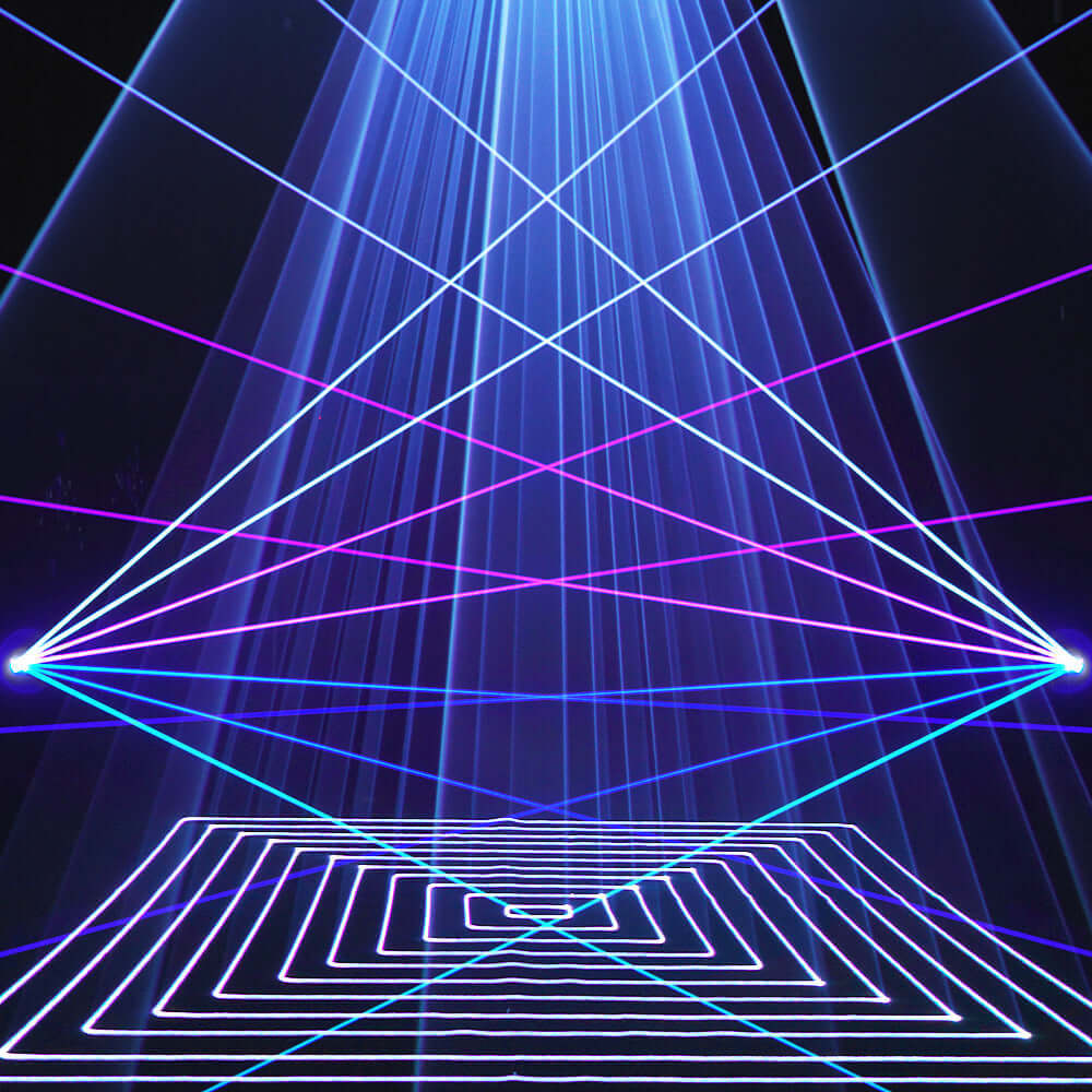 Constellaser Управляемый через приложение лазерный подвесной свет 12 Вт с кольцевым эффектом
