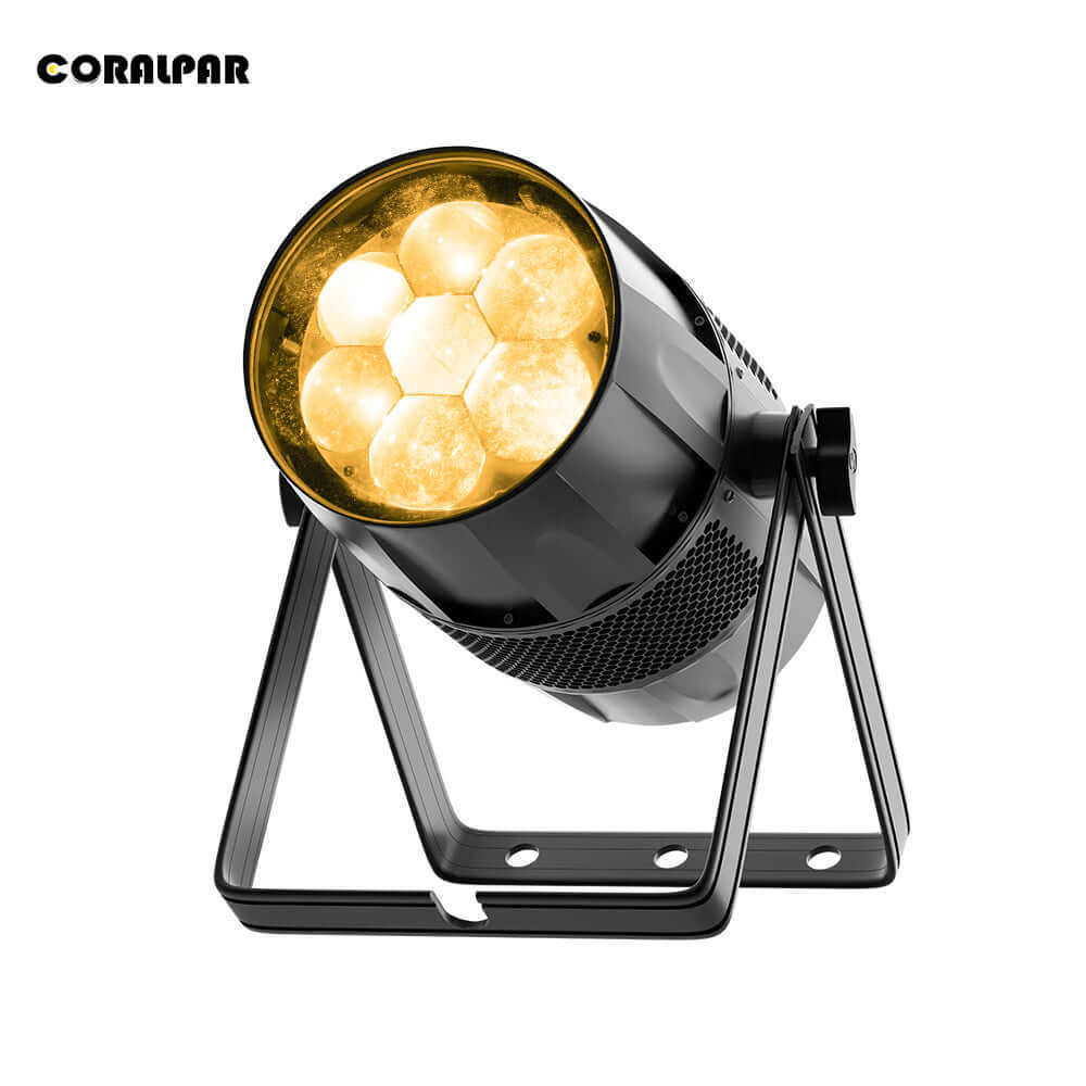 CORALPAR IP65 Водонепроницаемый светодиодный зум и Wash Bee Eye Par-свет 7x40 Вт RGBW 4in1
