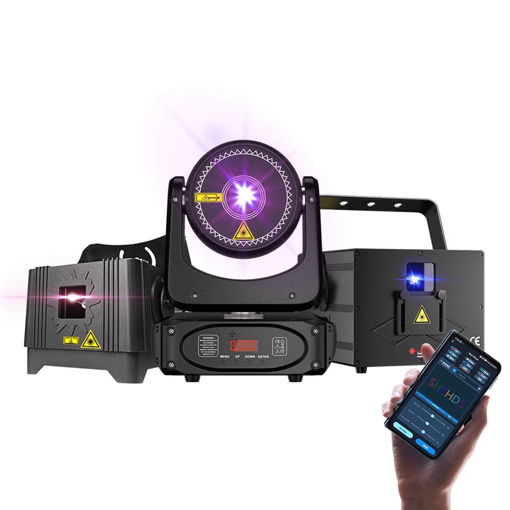 Constellaser Управляемый через приложение лазерный сканер анимации 3 Вт RGB серия