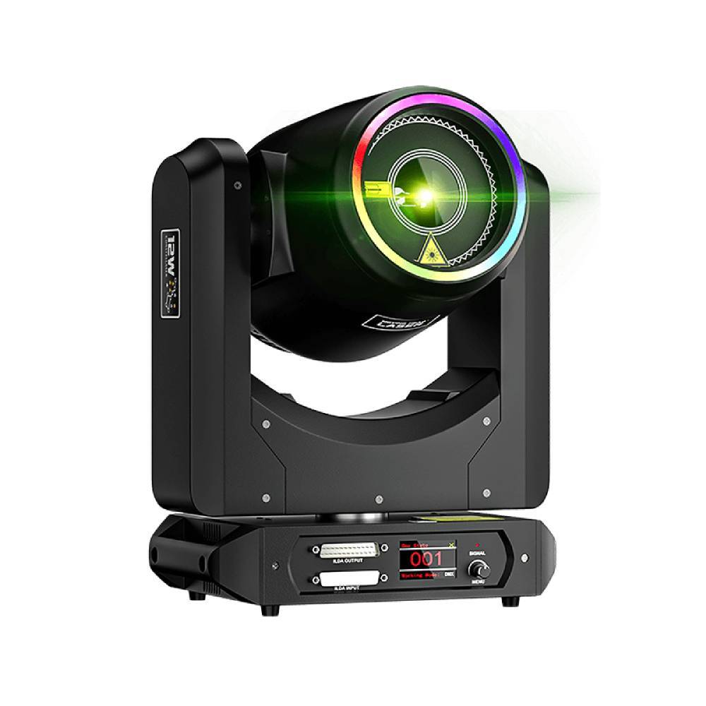 Constellaser Управляемый через приложение лазерный свет 12 Вт RGB серия анимационный сканер