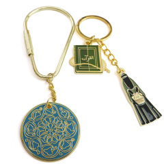 Unique Custom Hook Key Chains Decoration Bag Glue Keychain Pendant Doming Metal Double Side