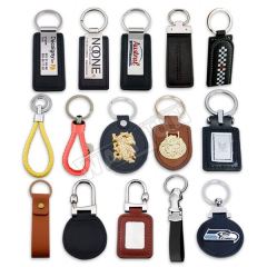 No Minimum Wholesale Personalized logo Brand Name Key Ring Chain Tag Custom Keychain