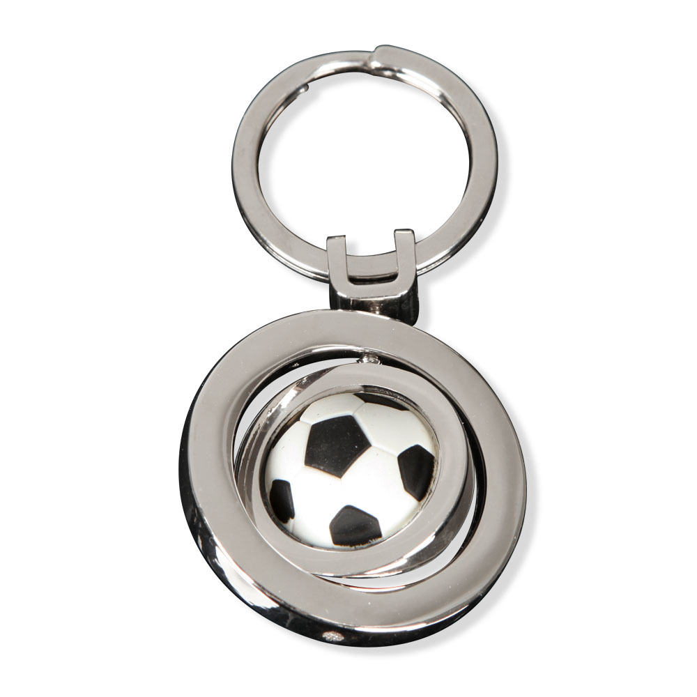 Wholesale Custom 3D Mini Soccer Ball Accessories Key Ring Customized Football Club Logo Key Rings
