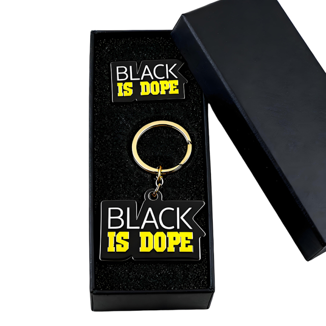 Free Customized Marketing Custom Keyring Travel Metal Custom logo with Packaging